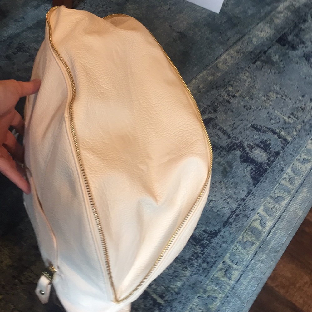 NTW STEVE MADDEN CREAM TOTE - Picture 4 of 7